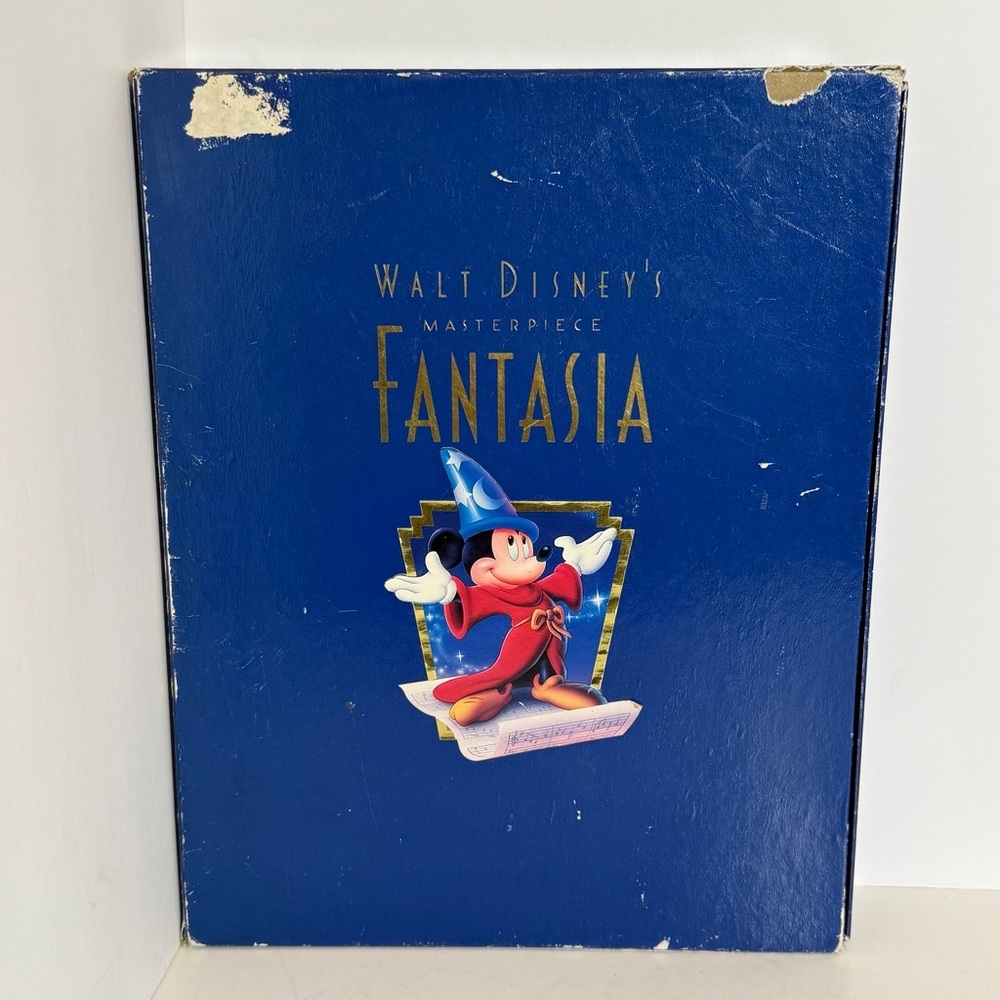 Walt Disney Masterpiece Fantasia Deluxe Collector Edition Box Set NOT TESTED